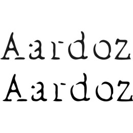 Aardoz Stickers – Band Logo Music Decals (2-Pack)