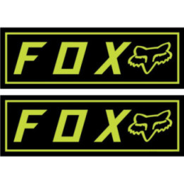 2x Fox Racing Style 22 Stickers Decals - DecalsHouse