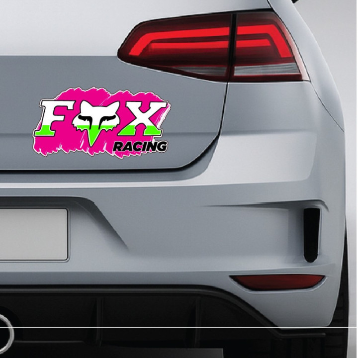 2x Fox Racing Style 24 Stickers Decals - DecalsHouse