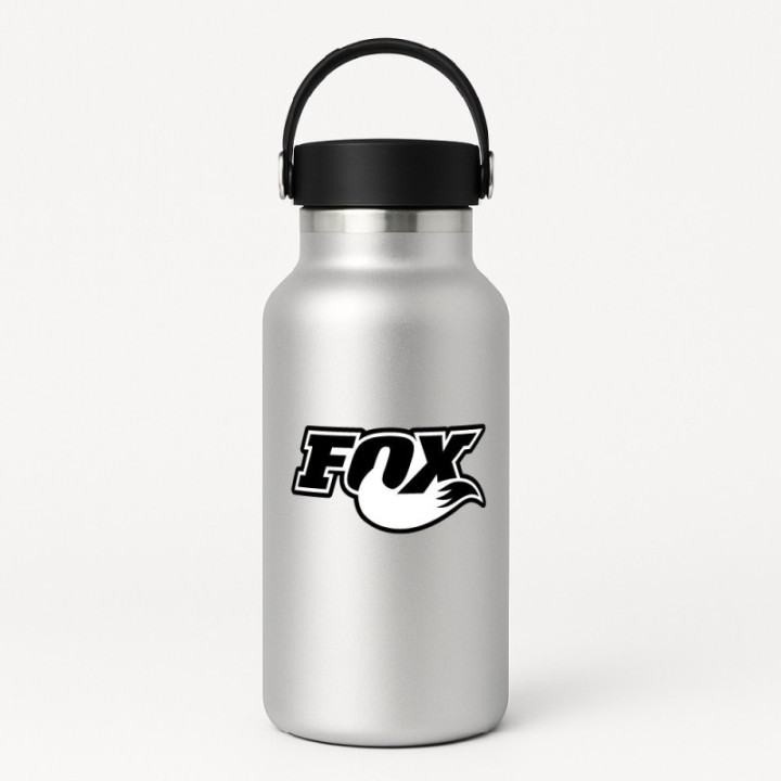 2x Fox Racing Style 4 Stickers Decals - DecalsHouse
