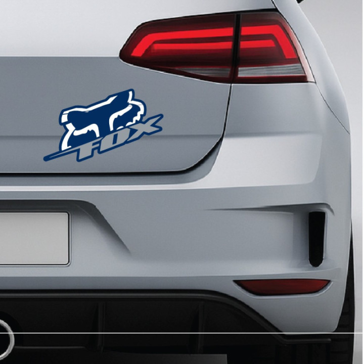 2x Fox Racing Style 7 Stickers Decals - DecalsHouse