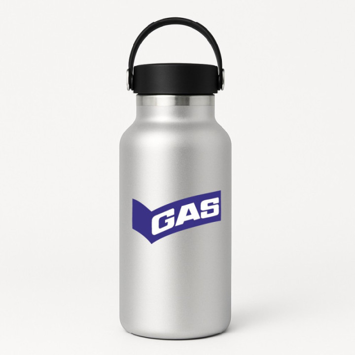 GAS Racing Stickers – Vintage Motorsport Bodywork Decals (2-Pack)