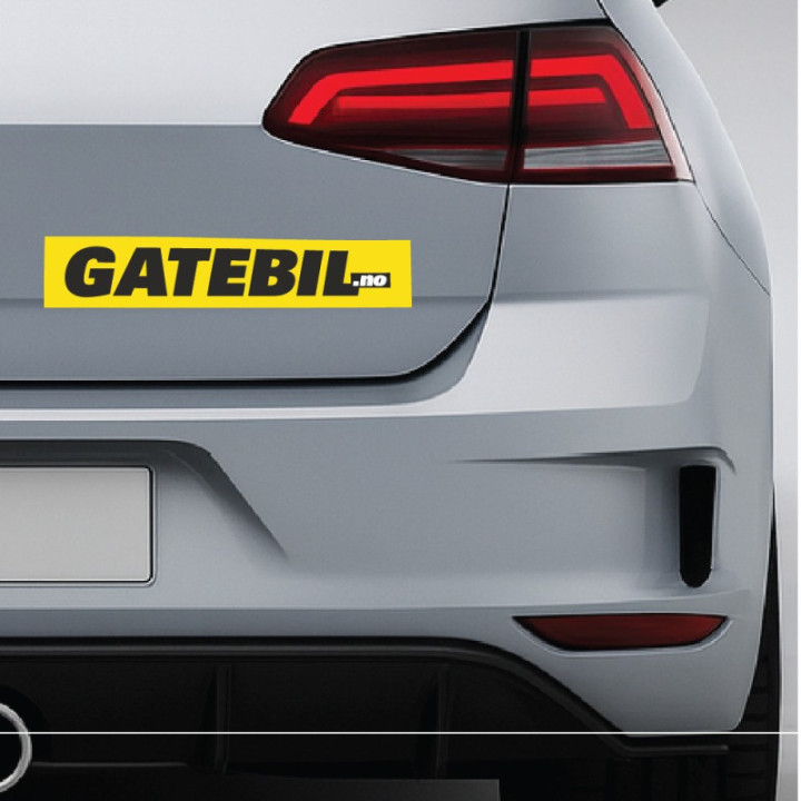 Gatebil Stickers – Scandinavian Drift Festival Race Car Decals (2-Pack)