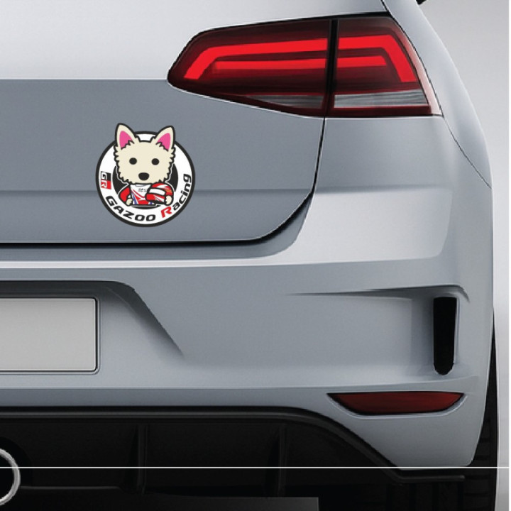 GR Gazoo Racing Stickers – Toyota GR Yaris GR Supra Decals (2-Pack)