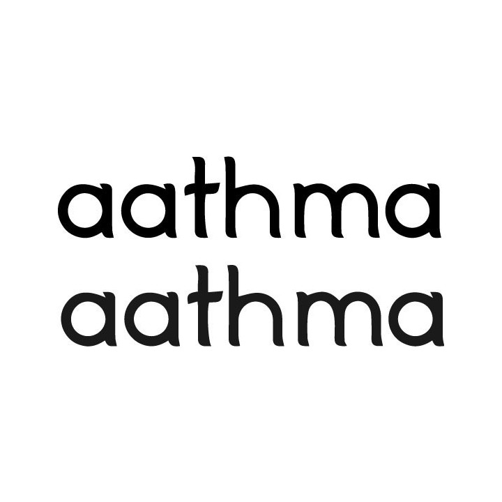 Aathma Stickers – Band Logo Decals (2-Pack)