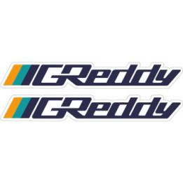 GReddy Style 5 Tuning Stickers – JDM Performance Decals (2-Pack)