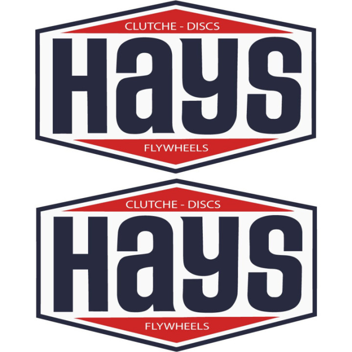 2x Hays Stickers Decals - DecalsHouse