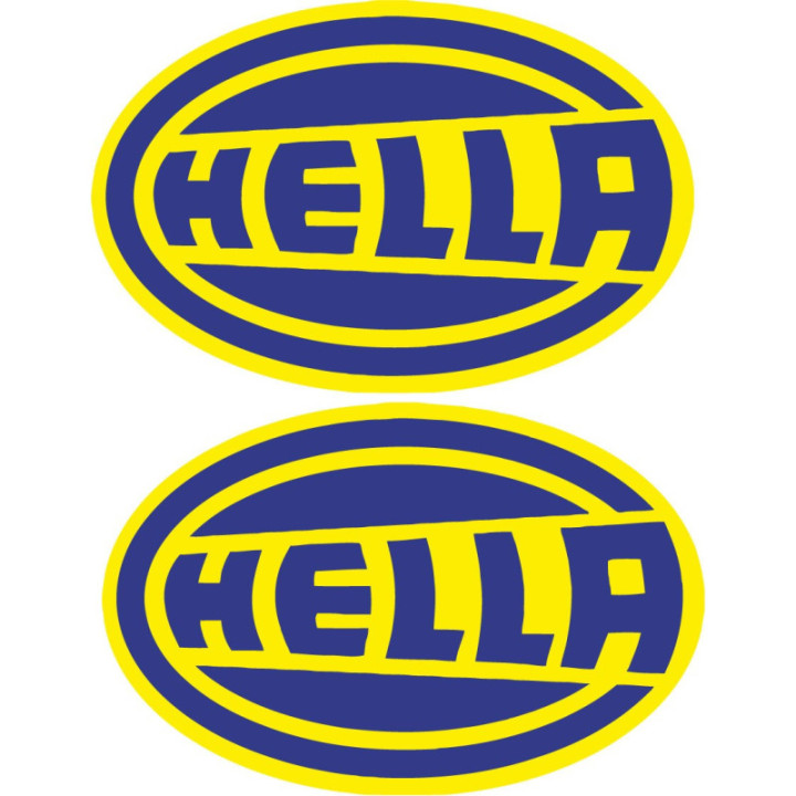 2x Hella Style 2 Stickers Decals - DecalsHouse