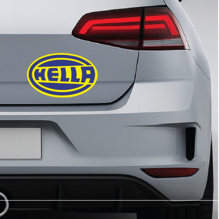 2x Hella Style 2 Stickers Decals - DecalsHouse