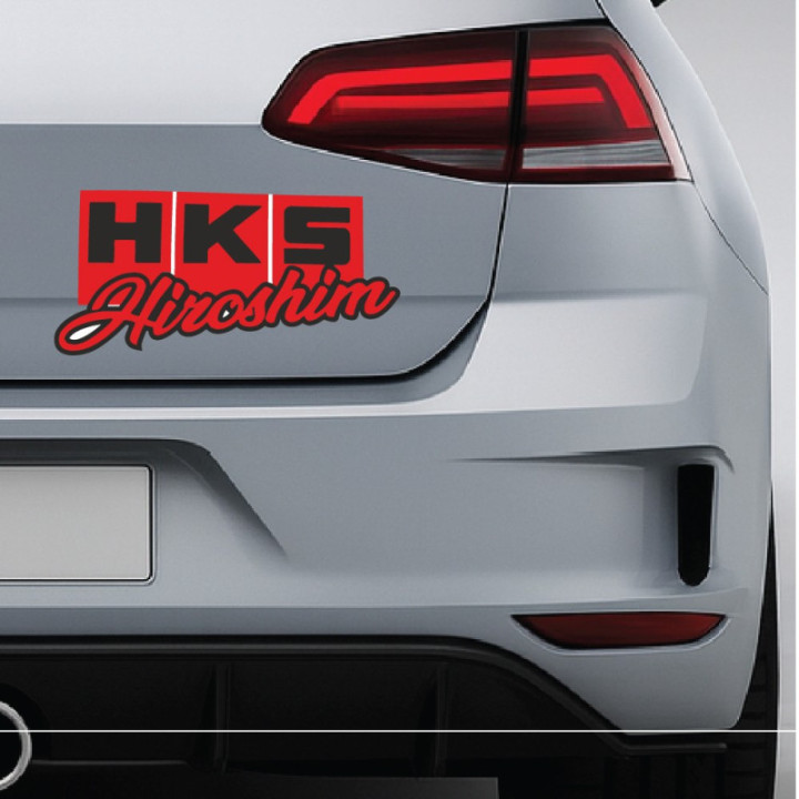 2x Hks Hiroshim Stickers Decals - DecalsHouse