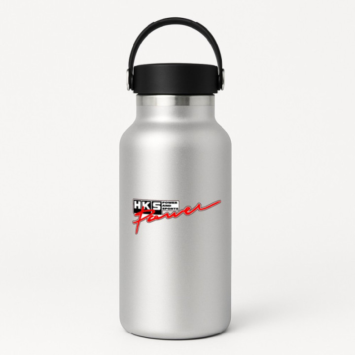 HKS Power Sports Stickers – JDM Turbo Tuning Decals (2-Pack)