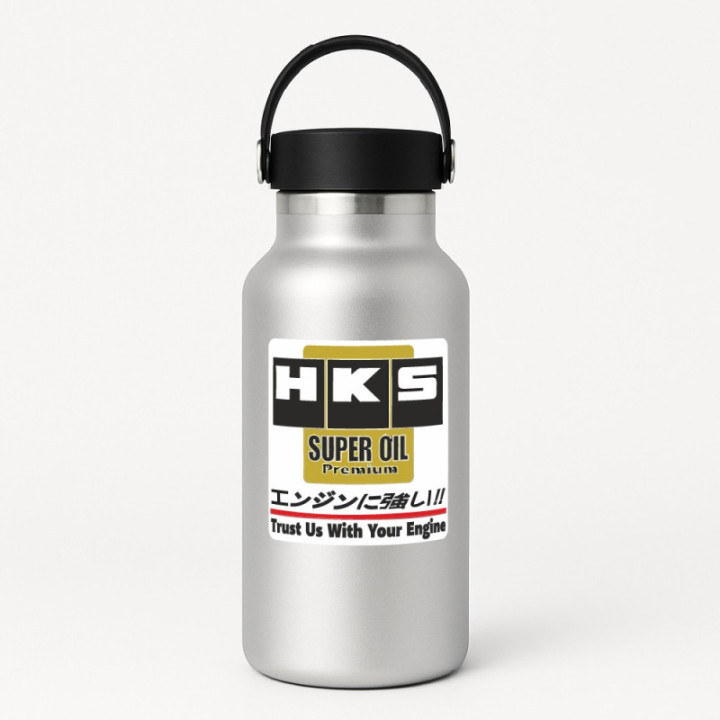 2x Hks Super Oil Premium Stickers Decals - DecalsHouse