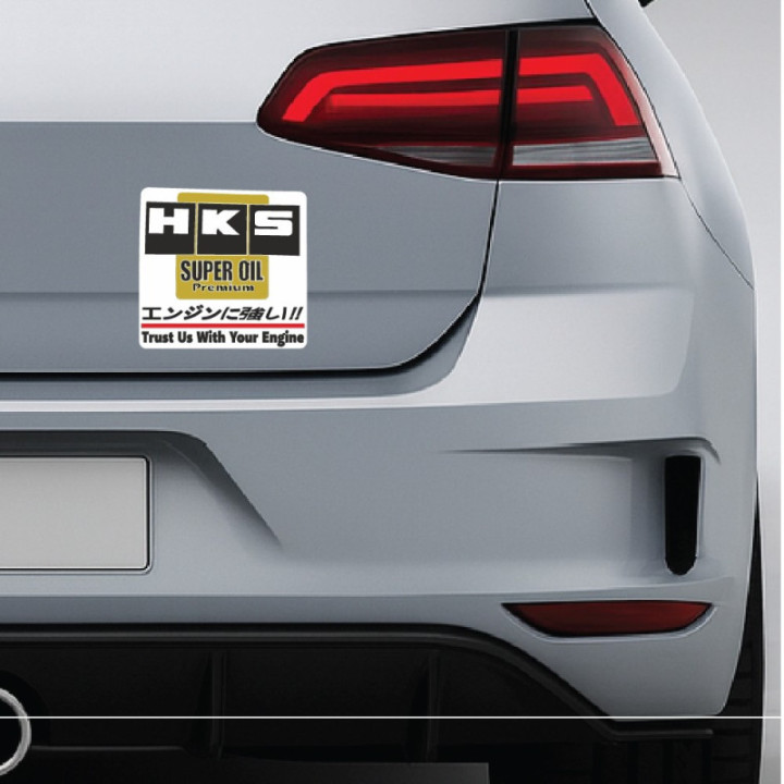 2x Hks Super Oil Premium Stickers Decals - DecalsHouse