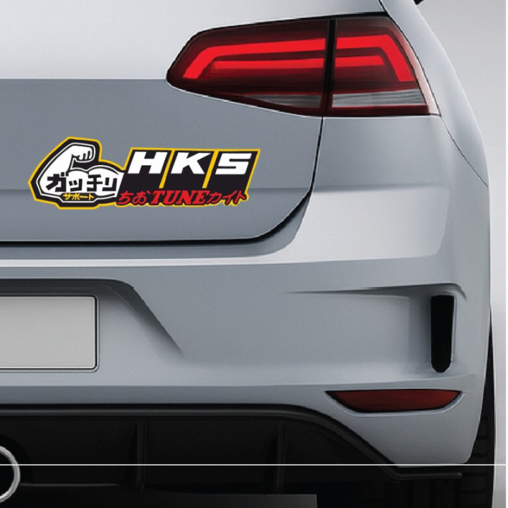 2x Hks Tune Stickers Decals - DecalsHouse