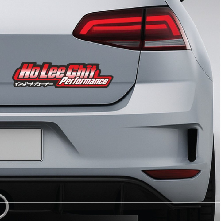 2x Ho Lee Chit Performance Stickers Decals - DecalsHouse