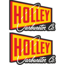 2x Holley Carburetor Co Stickers Decals - DecalsHouse