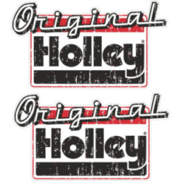 Holley Racing Stickers – Carburettor Muscle Car Vinyl Decals (2-Pack)