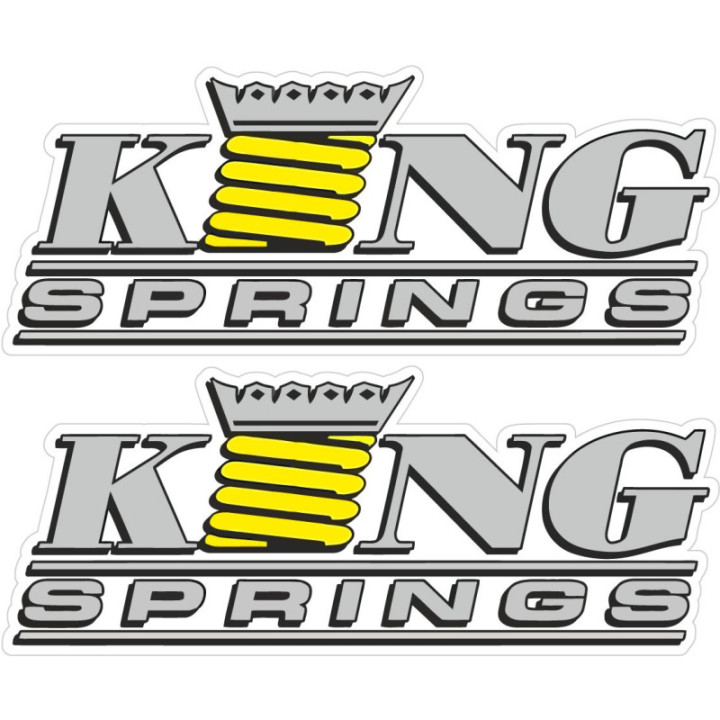 2x King Springs Stickers Decals - DecalsHouse