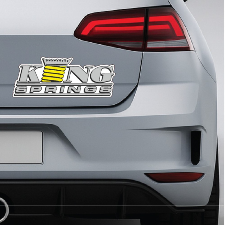 2x King Springs Stickers Decals - DecalsHouse