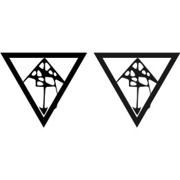 Ab Occulto Stickers – Black Metal Music Decals (2-Pack)
