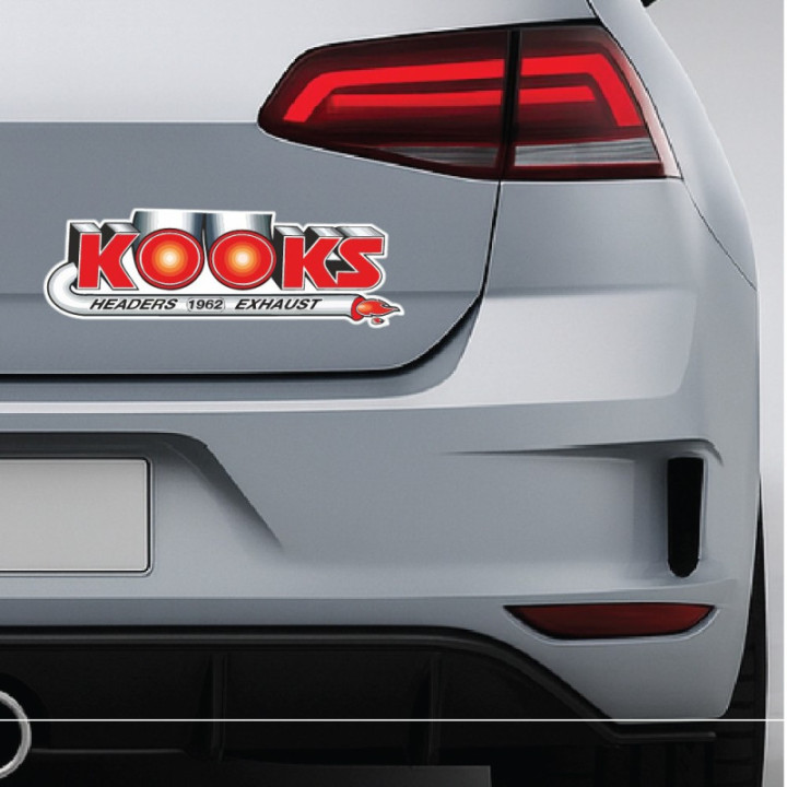 2x Kooks Headers Exhaust Stickers Decals - DecalsHouse