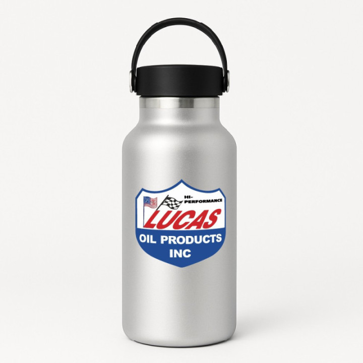 Lucas Oil Stickers – Motorsport Sponsor Car Bike Decals (2-Pack)