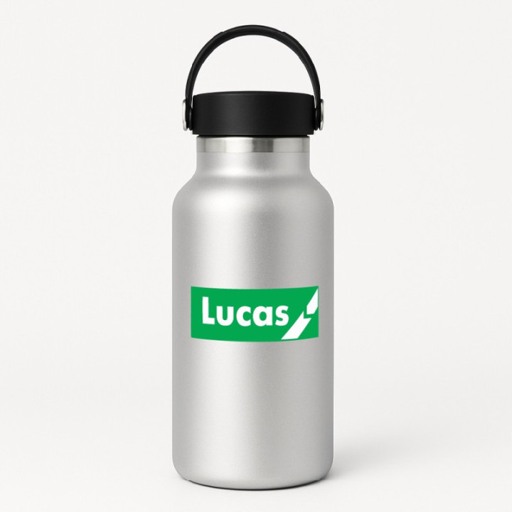 Lucas Racing Stickers – Classic British Motorsport Decals (2-Pack)