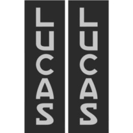 2x Lucas Style 4 Stickers Decals - DecalsHouse