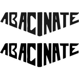 Abacinate Stickers – Death Metal Band Decals (2-Pack)