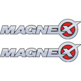 2x Magnex Stickers Decals - DecalsHouse
