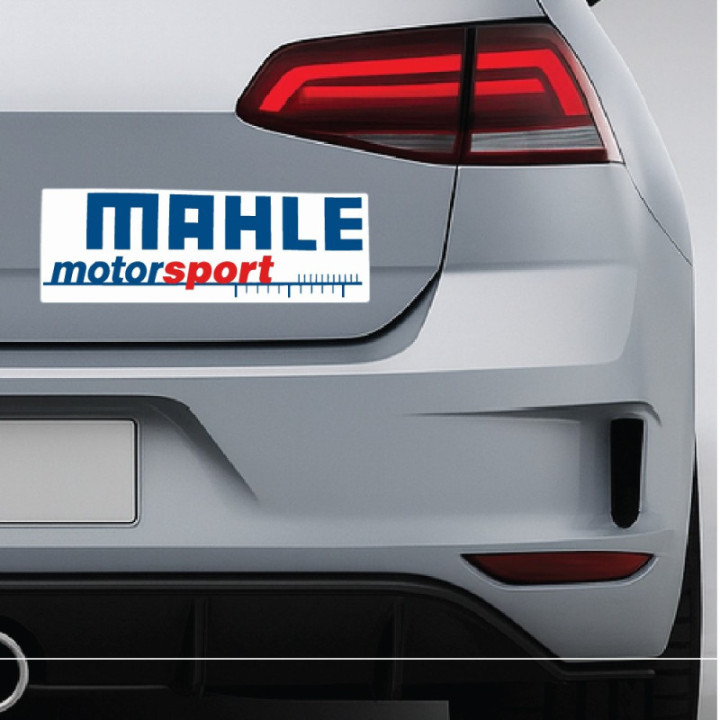 2x Mahle Motorsport Stickers Decals - DecalsHouse