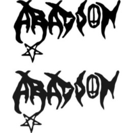 Abaddon Stickers – Extreme Metal Band Decals (2-Pack)