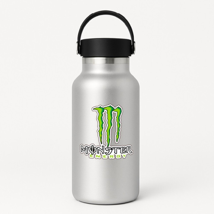 Monster Energy Style 2 Stickers - Motorsport Decals (2-Pack)