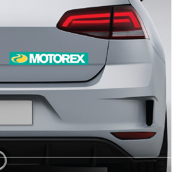 Motorex Oil Stickers – KTM Racing Sponsor Decals (2-Pack)