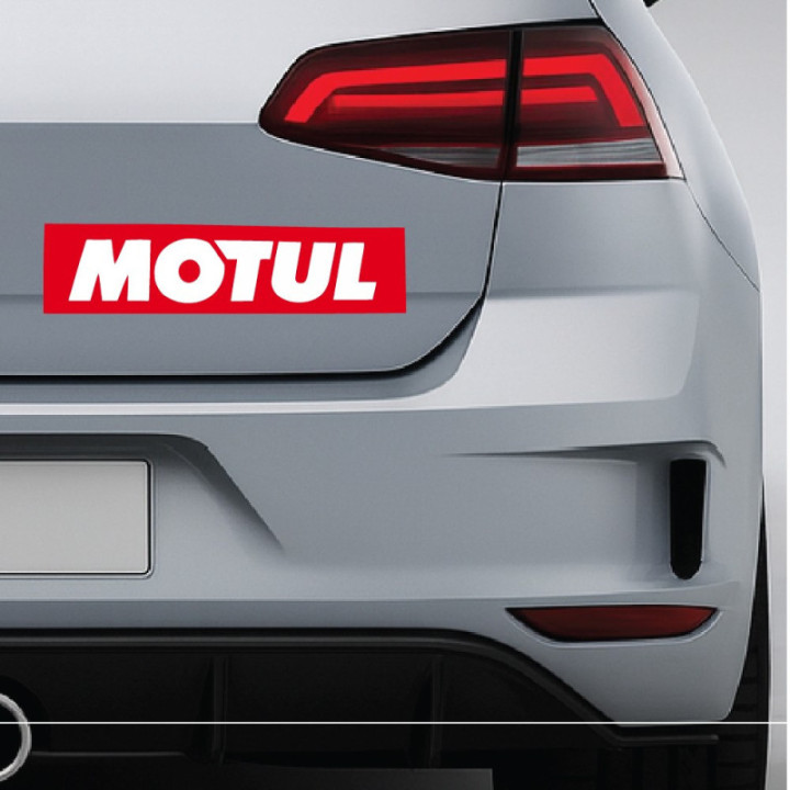Motul Oil Stickers – 300V Racing Sponsor Engine Bay Decals (2-Pack)
