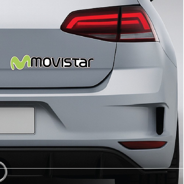 2x Movistar Stickers Decals - DecalsHouse