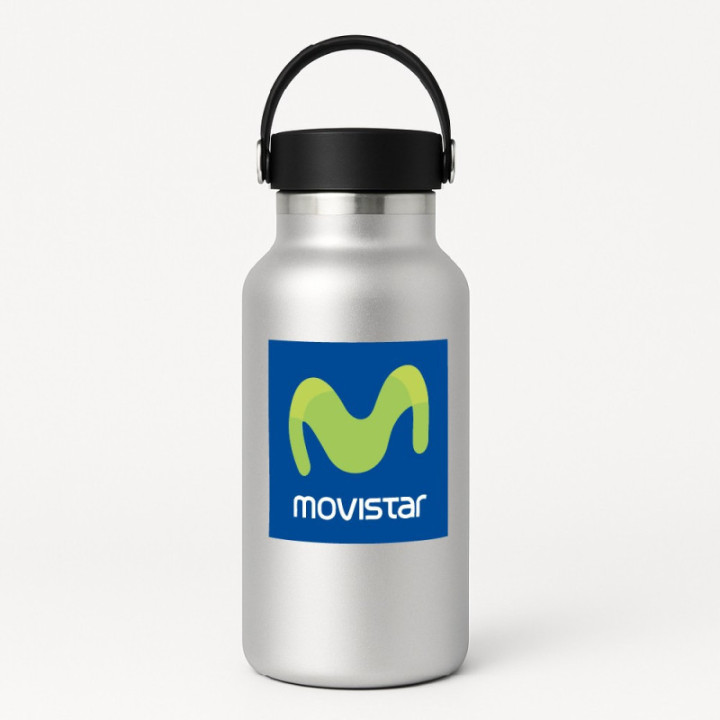 2x Movistar Style 2 Stickers Decals - DecalsHouse