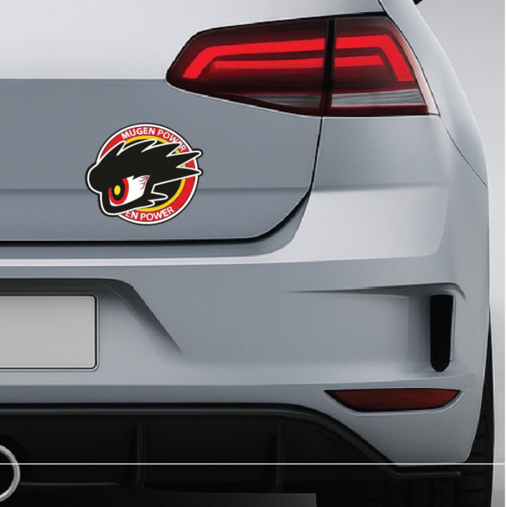 2x Mugen Power Style 3 Stickers Decals - DecalsHouse