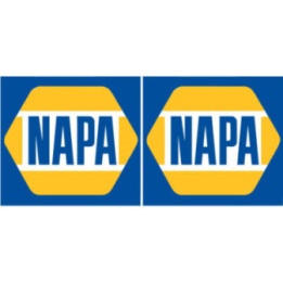 NAPA Auto Parts Stickers – Motorsport Race Car Sponsor Decals (2-Pack)