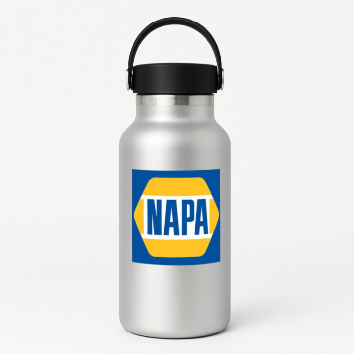 NAPA Auto Parts Stickers – Motorsport Race Car Sponsor Decals (2-Pack)