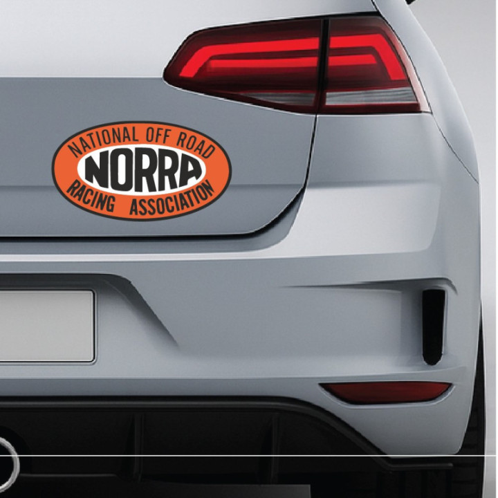 2x National Off Road Association Norra Stickers Decals - DecalsHouse