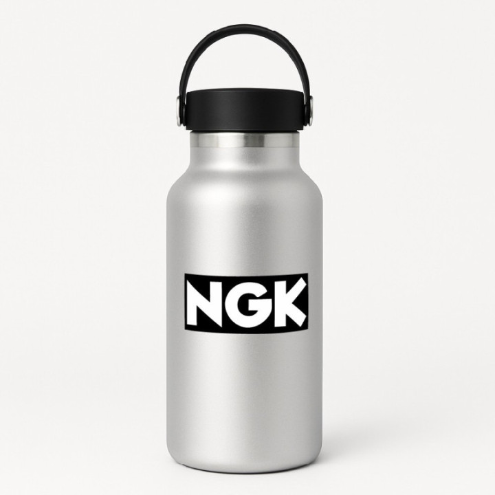 2x Ngk Style 3 Stickers Decals - DecalsHouse