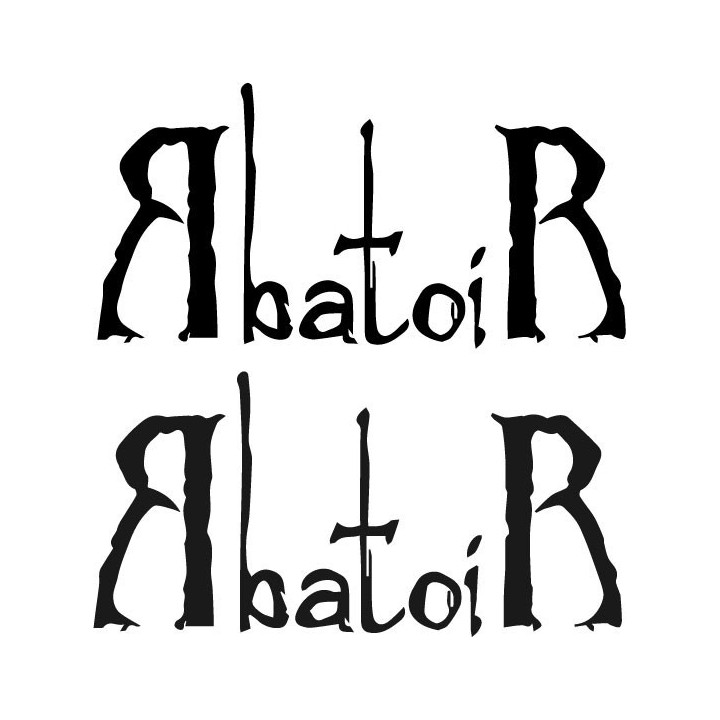 Abatoir Band Stickers – Heavy Metal Decals (2-Pack)