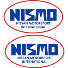 Nismo Motorsport Stickers – JDM Decals (2-Pack) | DecalsHouse