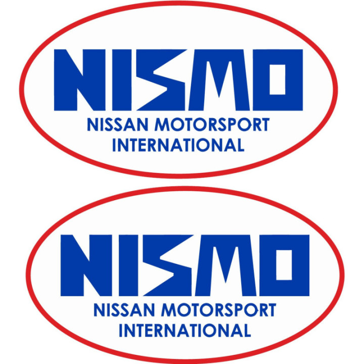 Nismo Motorsport Stickers – JDM Decals (2-Pack) | DecalsHouse