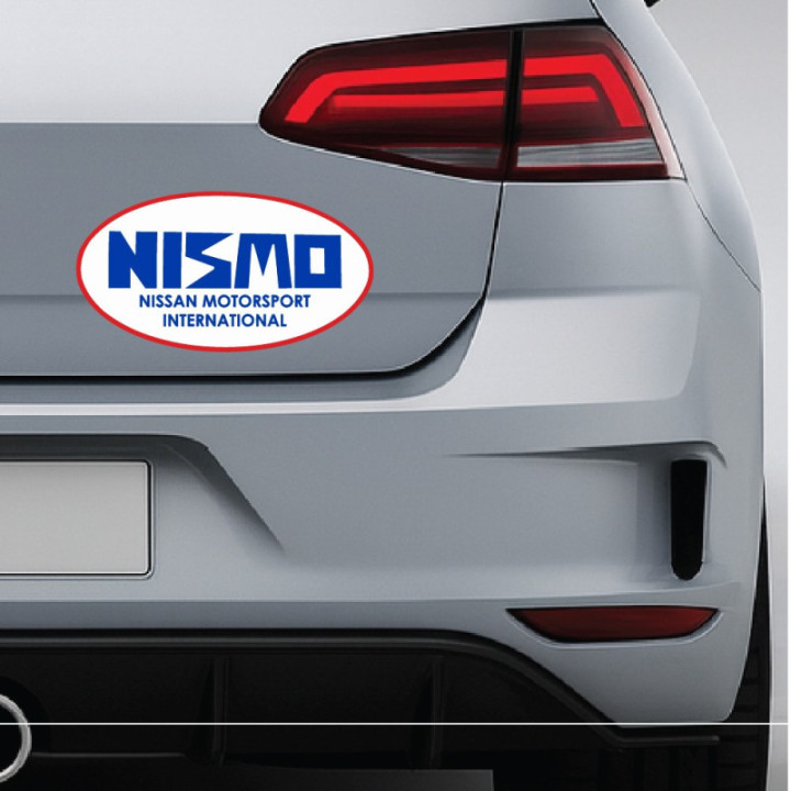 Nismo Motorsport Stickers – JDM Decals (2-Pack) | DecalsHouse