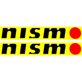 2x Nismo Style 2 Stickers Decals - DecalsHouse