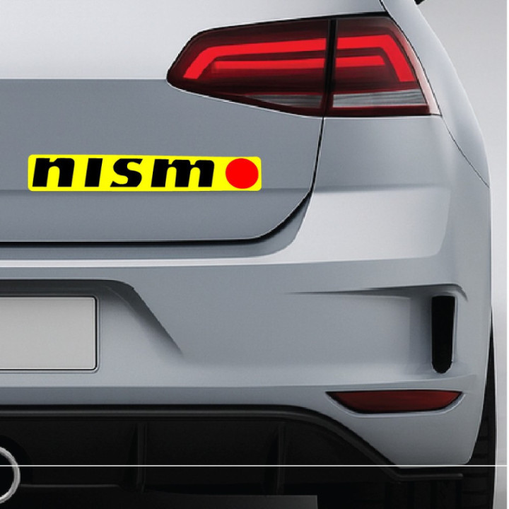 2x Nismo Style 2 Stickers Decals - DecalsHouse
