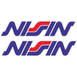 Nissin Brake Stickers – CBR CRF Motorcycle Master Cylinder Decals (2-Pack)