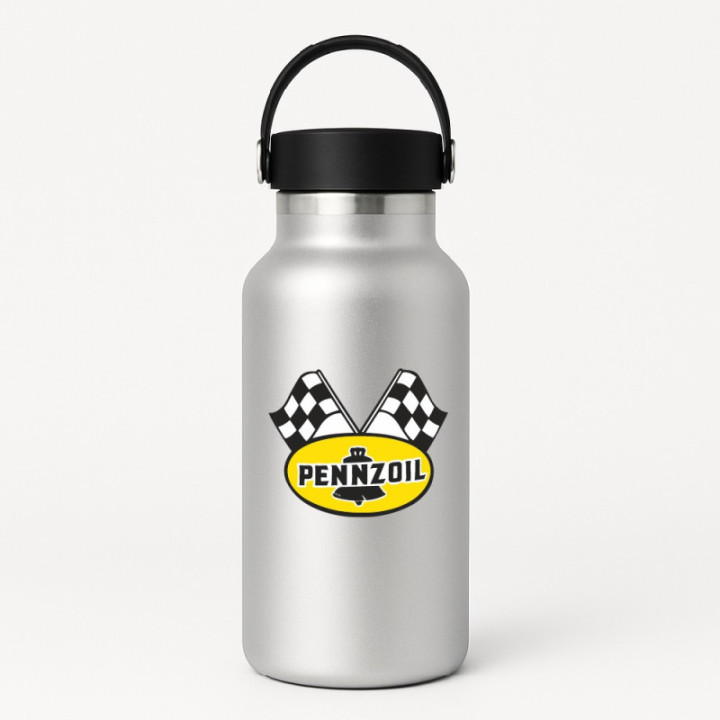 Pennzoil Racing Stickers – Motorsport Livery Decals (2-Pack)